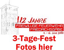 Fotos - 112 Jahre Freiwillige Feuerwehr Friedrichsgabe � 4. - 6. Juni 2010 � &Uuml;30-Party � Tag der offenen T&uuml;r � Jubil&auml;umsball � Bayerischer Fr&uuml;hschoppen � Kindertanz