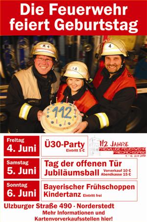 112 Jahre Freiwillige Feuerwehr Friedrichsgabe | 4. bis 6. Juni 2010 | Norderstedt